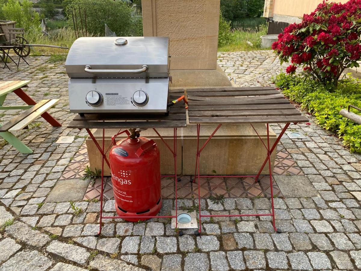 Ferienwohnung Laternenstube Mit Familienbett - Rittergut Leppersdorf ภายนอก รูปภาพ